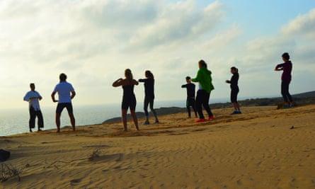 Tai Chi Qigong Practice, Azul Villa, Fuerteventura