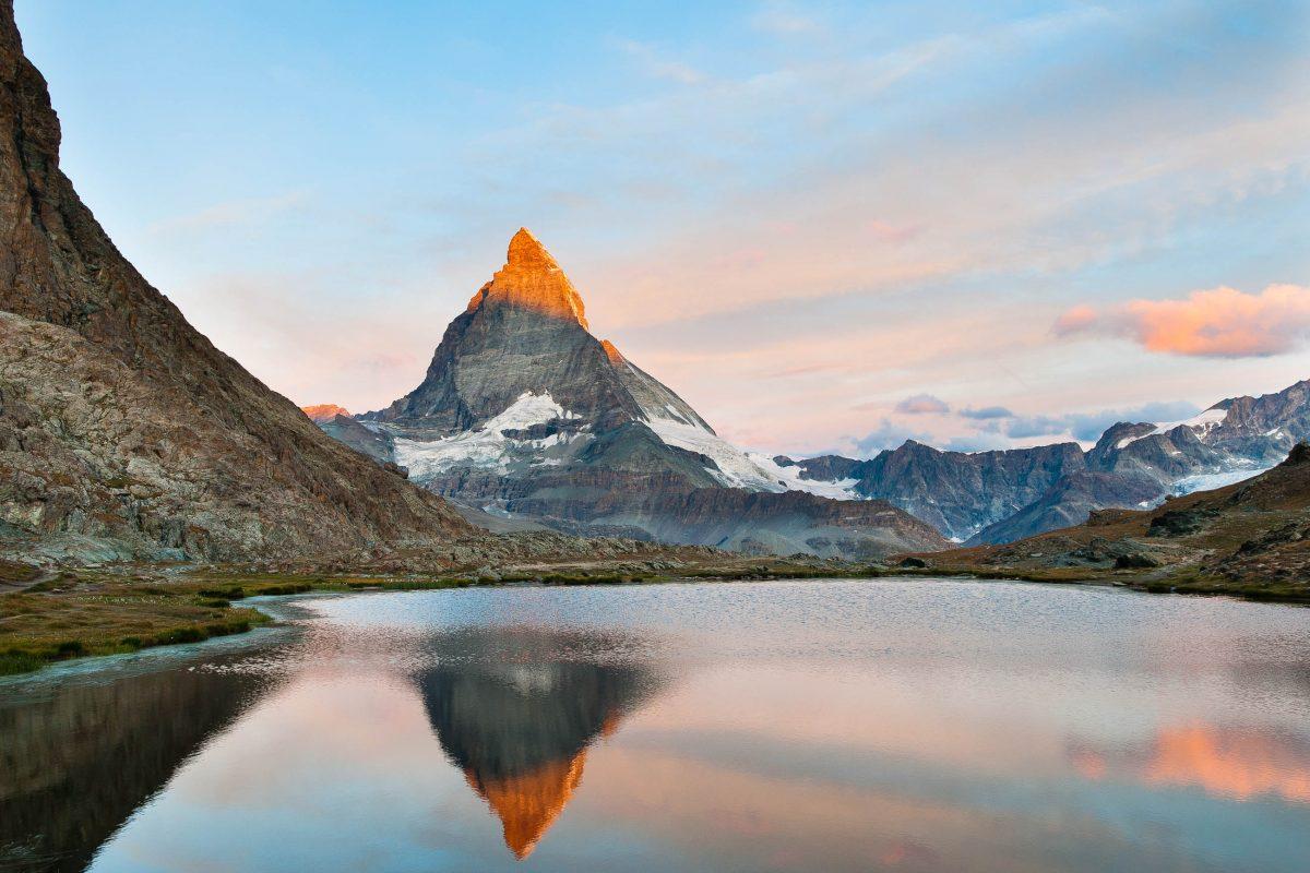 View of the Matterhorn, no other mountain can hold a candle to the majestic sight, Switzerland - © flyfisher / Fotolia