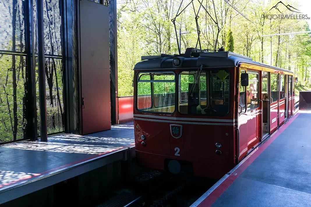Die Dolder-Bahn ist sehr alt