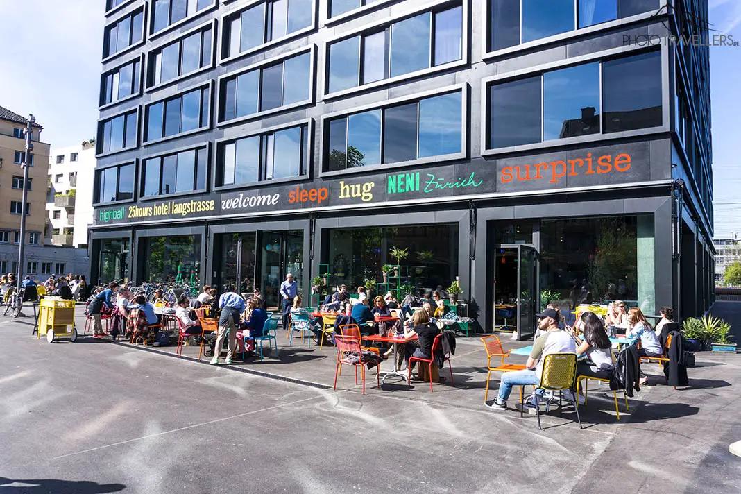 Das stylische 25 Hours Hotel in Zürich