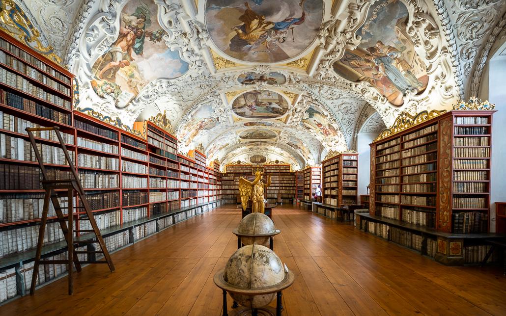 Kloster Strahov Prag Leseraum