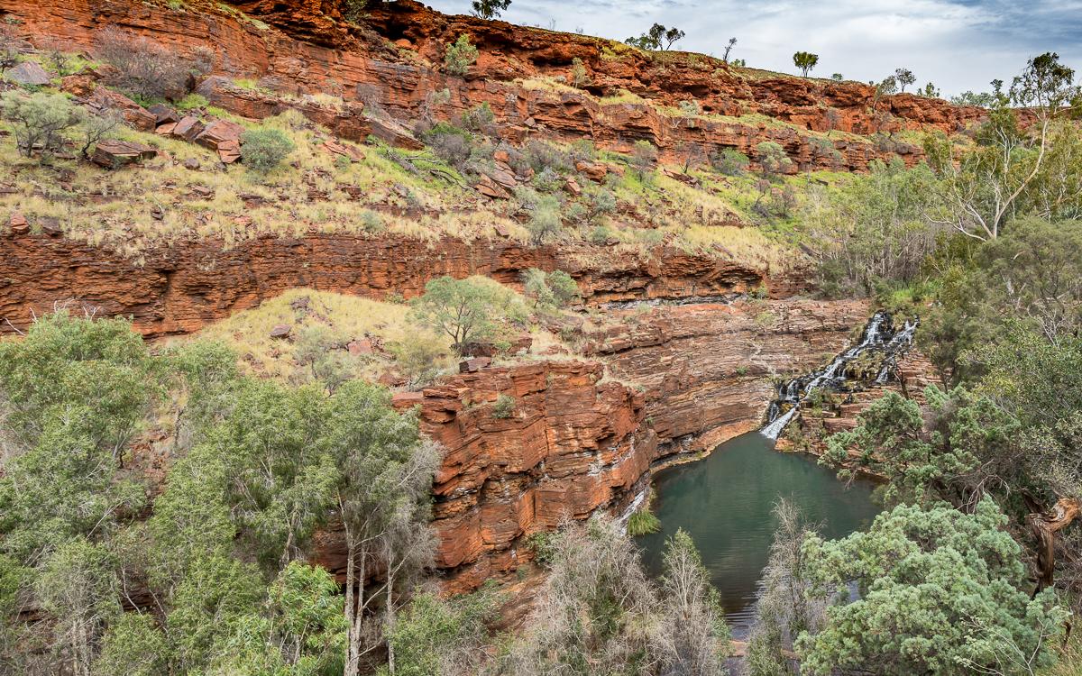 Dales Gorge Karijini National Park Westaustralien im Mai